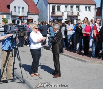Różan: Protest w obronie zwolnionego dyrektora GOUK [ZDJĘCIA] 