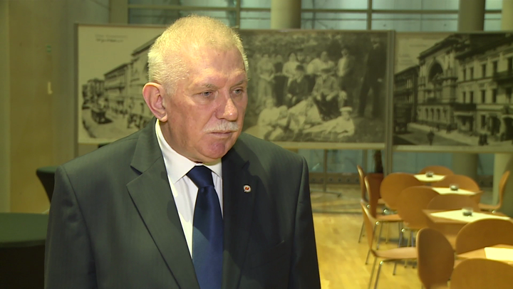 prof. Antoni R&oacute;żalski, rektor Uniwersytetu Ł&oacute;dzkiego