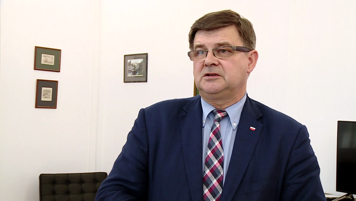 Jerzy Materna, wiceminister gospodarki morskiej i żeglugi śr&oacute;dlądowej