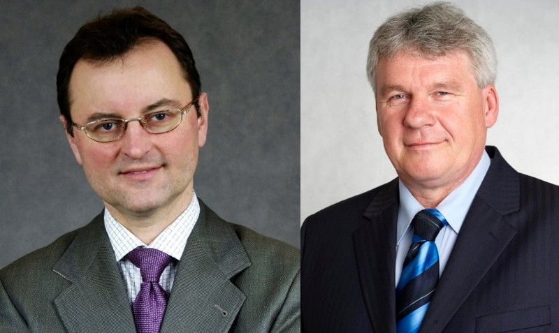 Arkadiusz Czartoryski i Robert Mamątow (fot. eostroleka.life) 