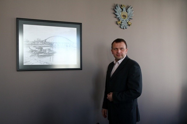 Przewodniczący RM Dariusz Maciak odchudzony o 18 kilogram&oacute;w (fot. R. Dawid)