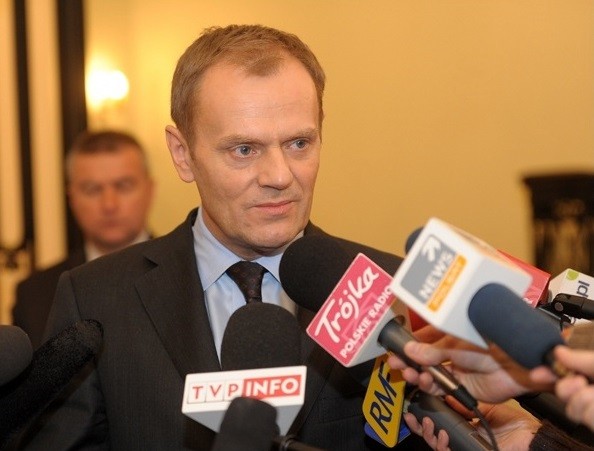 Na partię Donalda Tuska chciałoby oddać sw&oacute;j głos 32 procent Polak&oacute;w (fot. premier.gov.pl)