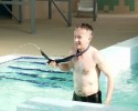 Aquapark oficjalnie otwarty. Prezydent zjechał do wody... w samym krawacie (WIDEO, ZDJĘCIA)