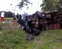 Wozławki - Bisztynek: Wypadek. Dwie osoby nie żyją, w tym dziecko (ZDJĘCIA)