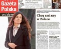 Marta Kaczyńska: „Chcę zmiany w Polsce” 
