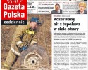 Nit z tupolewa w ciele jednej z ofiar katastrofy 