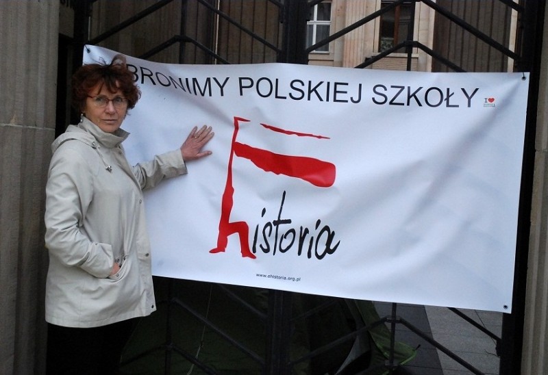 Halina Kurpińska, wiceprzewodnicząca Sekcji Krajowej Oświaty i Wychowania NSZZ „Solidarność” (fot. ksd.media.pl) 