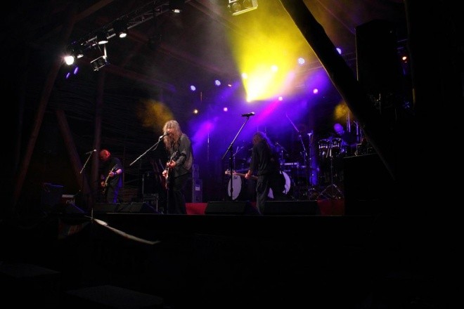 Hunter podczas występu na rockołęce 2011 (fot. eostroleka.life) 