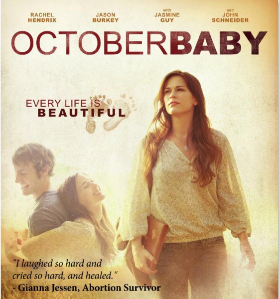 Plakat z filmu „October Baby” 