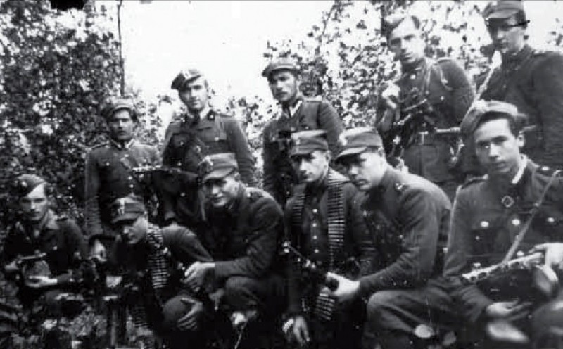 Oddział NZW Mieczysława Dziemieszkiewicza „Roja” z KP „Ciężki”, 1948 r. 