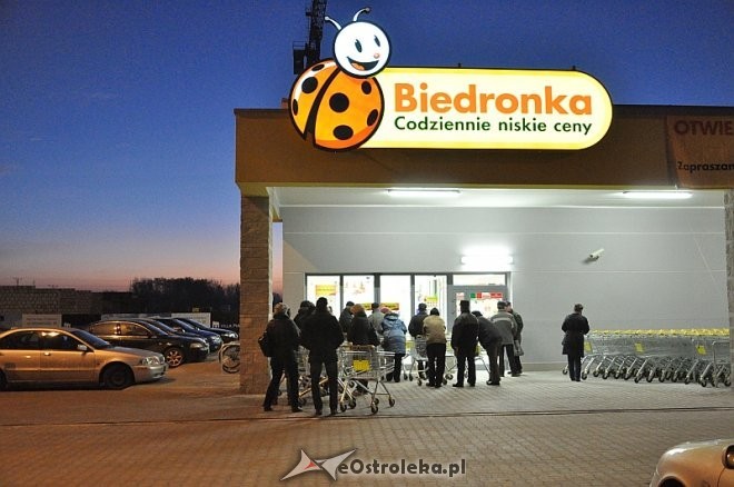 Otwarcie dziewiątej Biedronki w Ostrołęce, fot. eostroleka.life