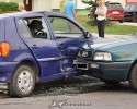 Wypadek na osiedlu centrum: Jedna osoba trafiła do szpitala [ZDJĘCIA]