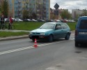 Ul. Steyera: Potrącona na pasach kobieta trafiła do szpitala [ZDJĘCIA]