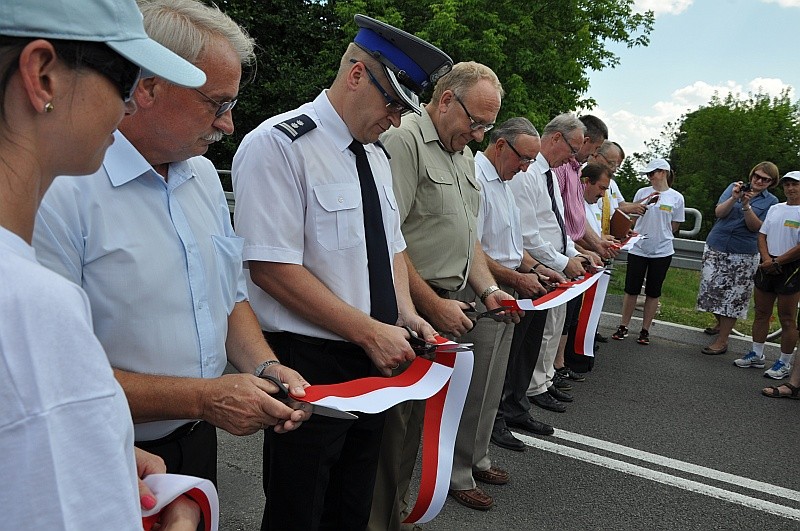 Uroczyste otwarcie mostu Łęgu Starościńskim fot. eostroleka.life