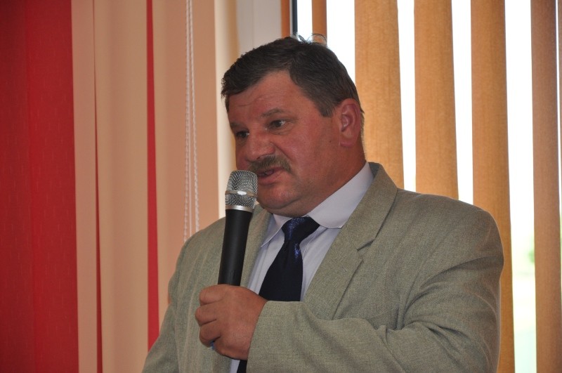 W&oacute;jt gminy Czerwin Ryszard Gocłowski (fot. J. Pych)