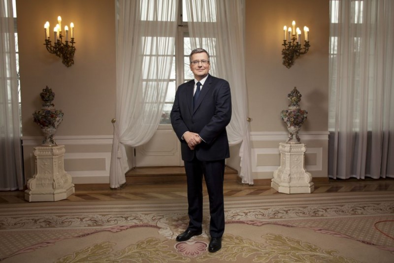 W mazowieckich obchodach święta policji sw&oacute;j udział zapowiedział prezydent RP Bronisław Komorowski, fot. prezydent.pl