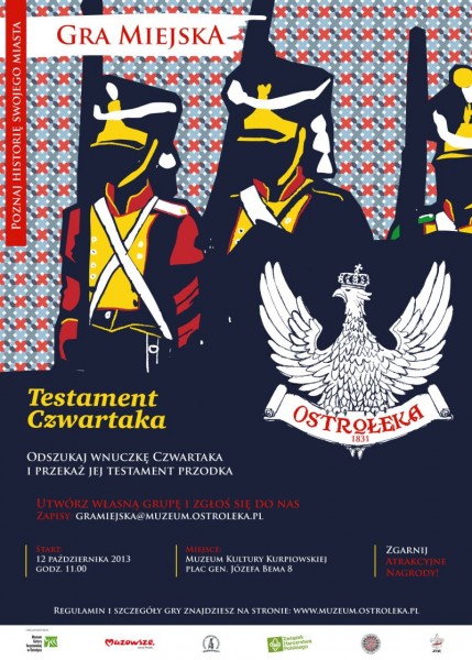 Gra miejska „Ostrołęka 1831 – Testament Czwartaka”