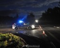 Śmiertelny wypadek pod Łysymi. Nie żyje pieszy potrącony przez samochód osobowy