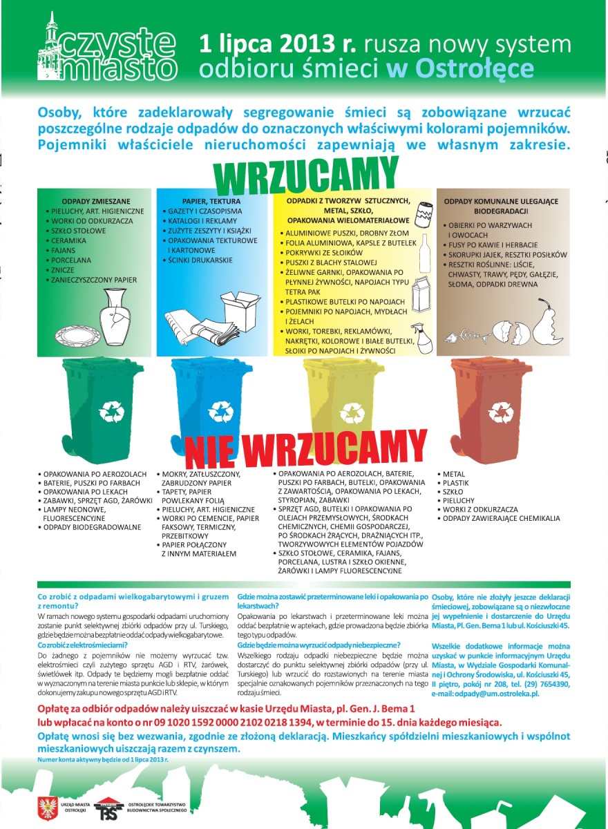 Taka ulotka zawisła w blokach ostrołęckich sp&oacute;łdzielni  i wsp&oacute;lnot mieszkaniowych