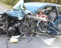 Gródek – Bobrowniki: Śmiertelny wypadek na DK 65. Nie żyje 63-latek [ZDJĘCIA]