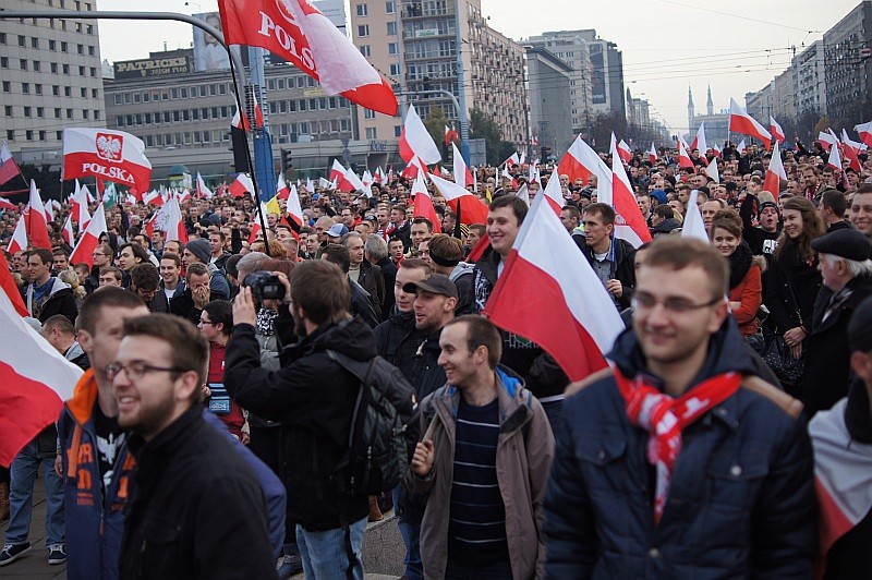 Marsz Niepodległości 2014, fot. eostroleka.life 
