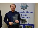 Asp. Grzegorz Gołaś z Ostrołęki „Najpopularniejszym Dzielnicowym Roku 2014” [ZDJĘCIA]