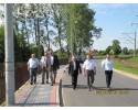 Odbiór chodnika w miejscowości Ławy i Rzekuń [ZDJĘCIA]