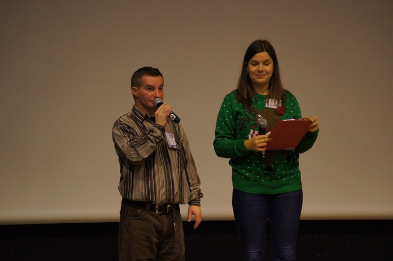 Dyrektor festiwalu Wojciech Kraszewski uroczyście rozpoczął imprezę [fot. eostroleka.life]