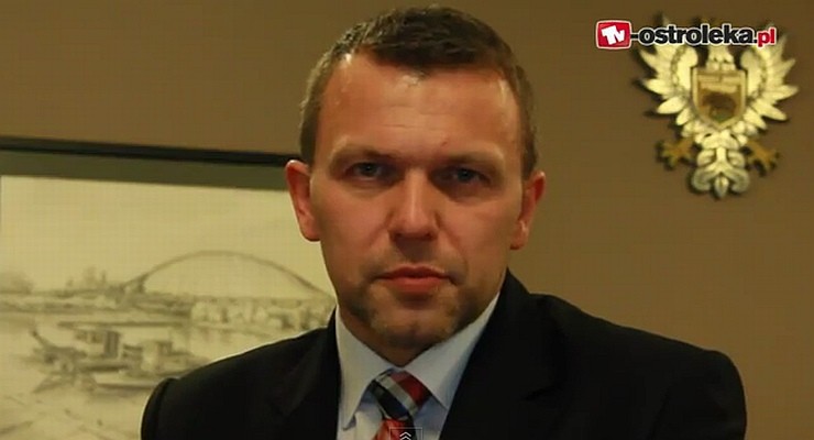 Przewodniczący Rady Miasta Ostrołęki, Dariusz Maciak, fot. eostroleka.life