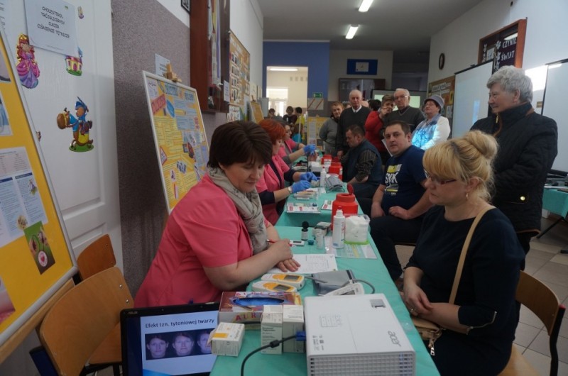 „Dbam o oddech” w Laskowcu, fot. Starostwo Powiatowe w Ostrołęce