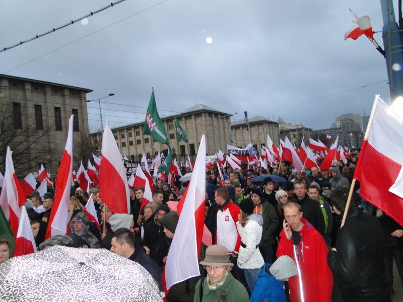Marsz Niepodległości 2015, fot. eostroleka.life