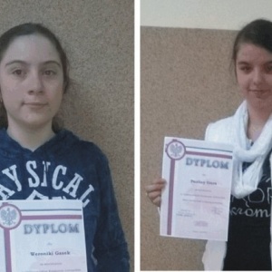 Weronika Gasek i Paulina Giers laureatkami ogólnopolskiego konkursu Literacko-Plastycznego