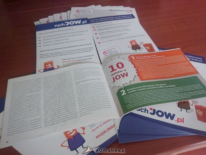 Jeden z punkt&oacute;w referendalnych JOW znajduje się w siedzibie naszej redakcji, fot. eOstrołęka.pl