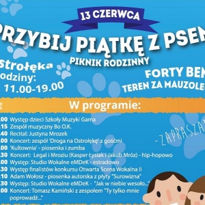 „Przybij Piątkę z Psem” festyn na rzecz bezdomnych zwierząt ze schroniska „Canis” w Kruszewie