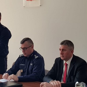 Odprawa roczna ostrołęckiej policji. Czy w mieście i powiecie jest bezpiecznie? [ZDJĘCIA]