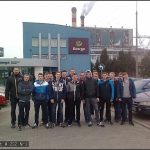 Młodzież z „metalówki” z wizytą w ostrołęckiej elektrowni [ZDJĘCIA]