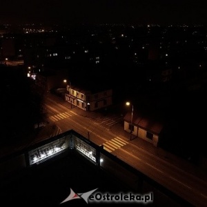Egipskie ciemności w centrum Ostrołęki. Apelujemy o ostrożność!