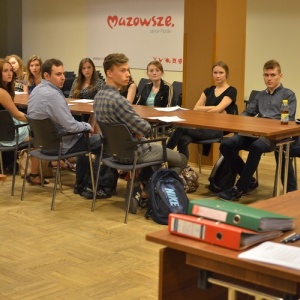 Studenci rozpoczynają praktyki u marszałka