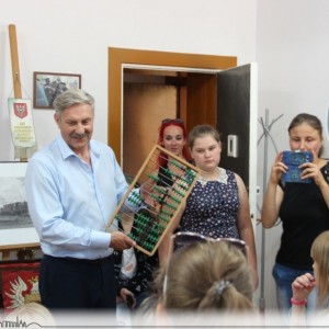 Ostrołęka: Koloniści w „Kasie biletowej” przewodniczącego Grabowskiego [ZDJĘCIA]