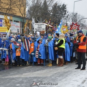 Orszak Trzech Króli przemaszerował ulicami Ostrołęki [WIDEO, ZDJĘCIA]