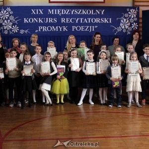 XIX Międzyszkolny Konkurs Recytatorski „Promyk Poezji” [ZDJĘCIA, WYNIKI]