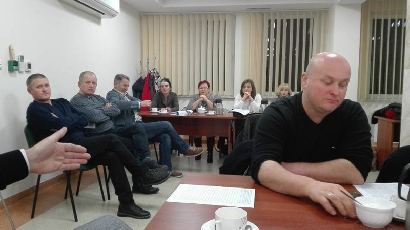 Spotkanie radnych oraz sołtys&oacute;w Gminy Rzekuń (fot. Facebook.pl)
