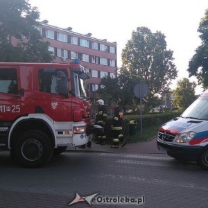 Ostrołęka: O włos od tragedii w bloku przy Witosa [AKTUALIZACJA, ZDJĘCIA]