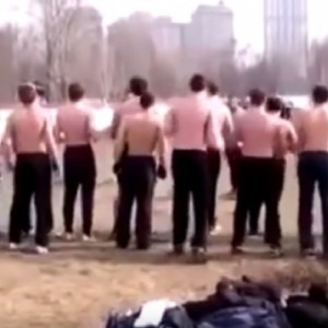 „Ustawka” pseudokibiców pod Ostrołęką. Aresztowano kilkanaście osób [ZDJĘCIA]