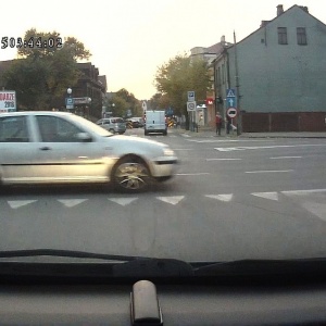 O włos od tragedii w centrum Ostrołęki [WIDEO]