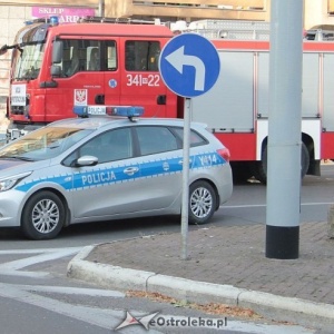 Wypadek w Kadzidle: Dwie osoby odniosły obrażenia