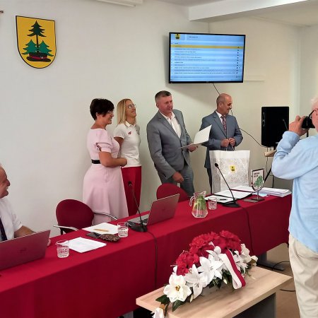 Magdalena Żebrowska doceniona przez władze gminy Lelis