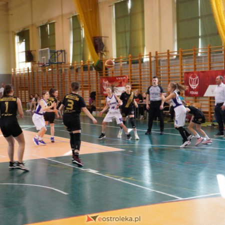 Ćwierćfinał MP: Unia Basket Ostrołęka lepsza od ŁKS Łódź [ZDJĘCIA]
