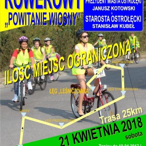 Dołącz do rajdu rowerowego "Powitanie Wiosny"