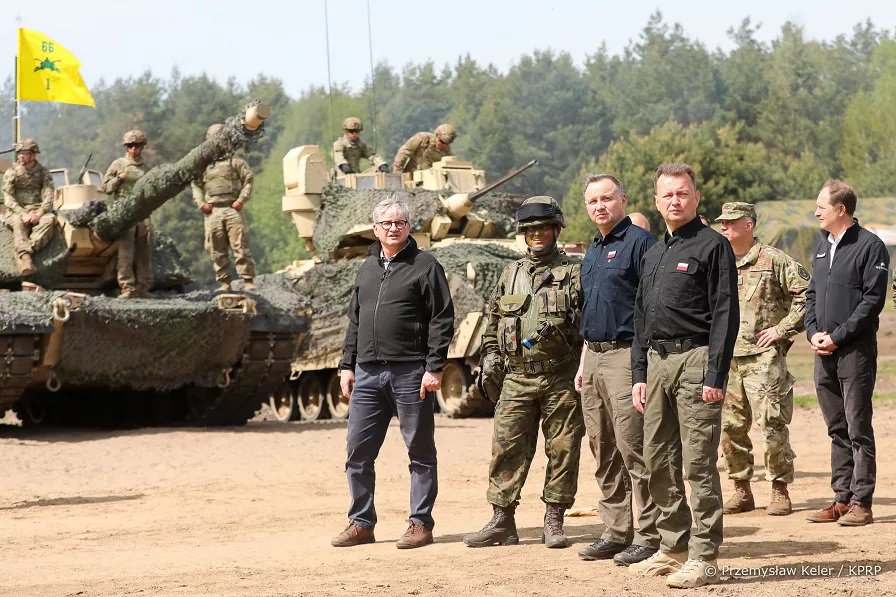 Ćwiczeniach DEFENDER&ndash;Europe 22 w Nowogrodzie, fot. Przemysław Keler/KPRP